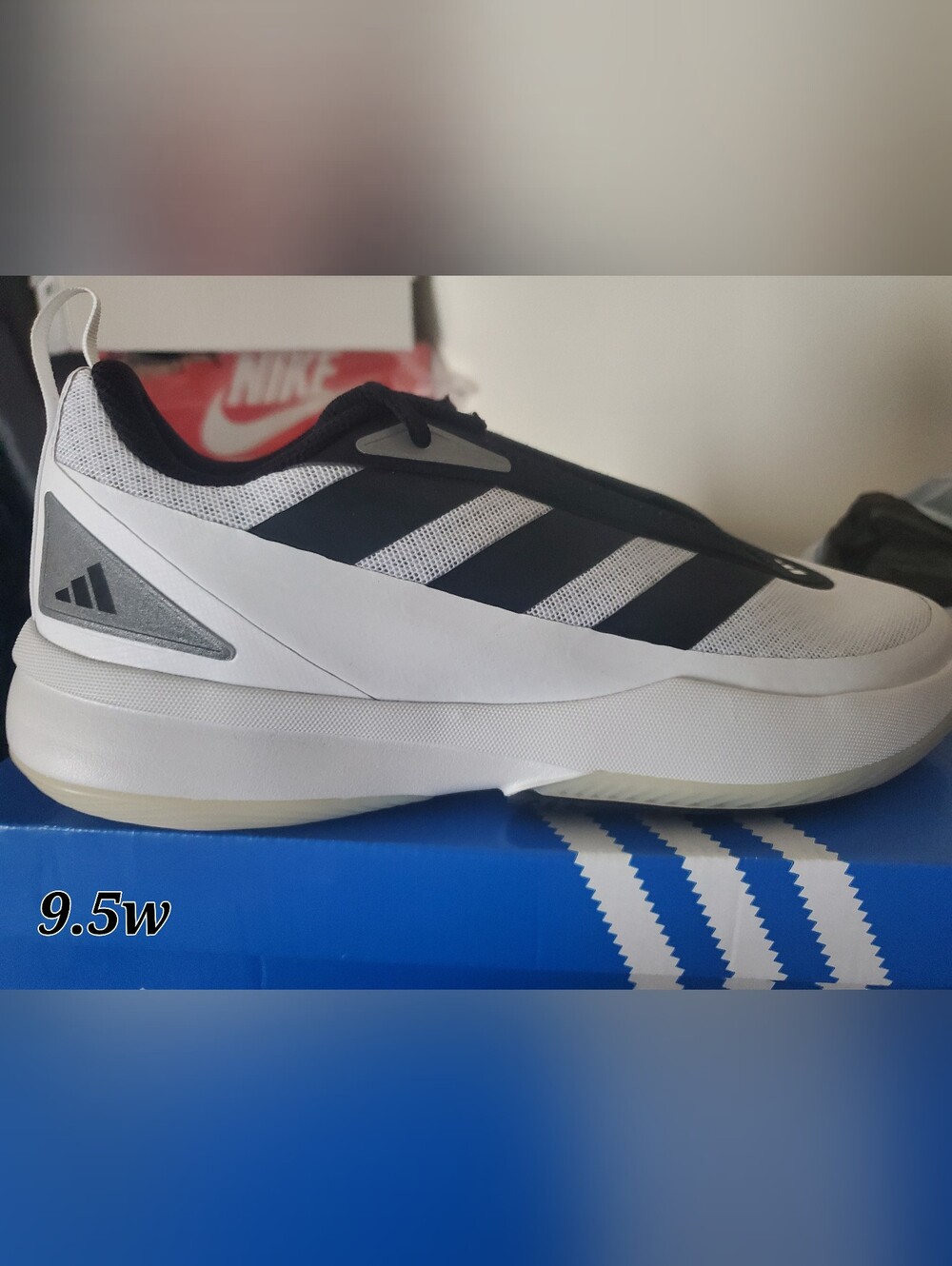 adidas White and Black Women’s Low-Top Sneakers